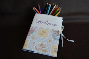 Sekretnik - notes handmade - 2857922362