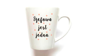 KUBEK Latte SZEFOWA JEST JEDNA - 2861151120