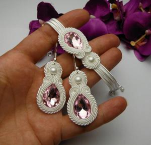 Biuteria lub krysztaowa soutache sutasz - 2861165532