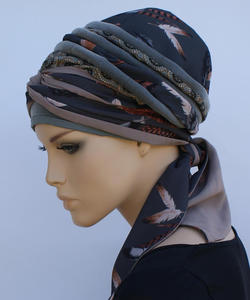 lekki turban PTASIE PIRKO - 2876593840