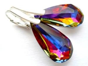 Due pikne ezki Swarovski volcano - 2856453636