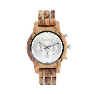 Damski zegarek drewniany Niwatch CHRONO - ZEBRAWOOD - 2856156169