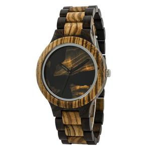 Zegarek drewniany Niwatch EPOXY na dwukolorowej bransolecie - 2869897044