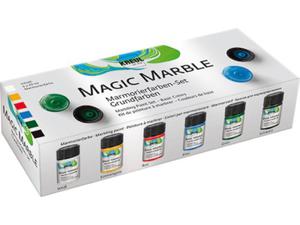 Farby Marmurkowe Magic Marble Basic 6X20 ml Kreul - 2859848762