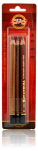 Zestaw Owkw Grafitowych Grube Koh-I-Noor 3 szt. Mix Brzw - 2845603373