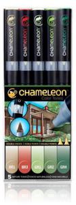 Zestaw Markerw Chameleon Komplet Nature Tones Set 5 szt. - 2855889138