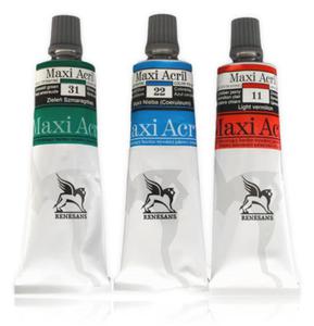 Farby Akrylowe Renesans Maxi Acril 60 ml - 2859849320