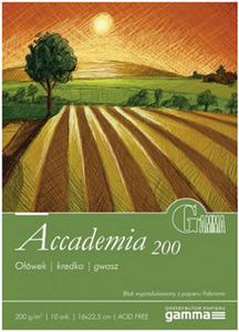 Blok Rysunkowy Gamma Accademia 16 x 22.5 cm 10 ark 200 g - 2872629481