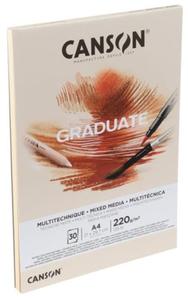 Blok Graduate Mix-Media A4 20k 220 g Ochra ta - 2872629628