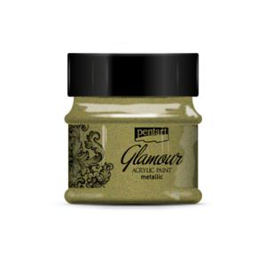 Farby Akrylowe Metaliczne PentArt Glamour 50 ml - 2872629686