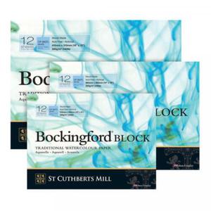 Blok Akwarelowy Bockingford 23 x 31 cm 12 ark * 300 g CP - 2872629876