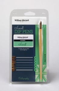 Zestaw do Kaligrafii William Mitchell Scroll Dip Pens - 2872629947