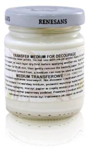 Medium Transferowe do Decoupage Renesans 110 ml - 2823966851