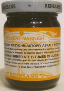 Werniks Czarny Natychmiastowy Asfalt Syryjski Renesans 110 ml - 2823968982