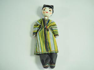 Lalka uzbecka chopczyk w stroju tradycyjnym - 2858696201