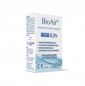 Krople nawilajce BioAir 10ml z Hialuronianem - 2874214026