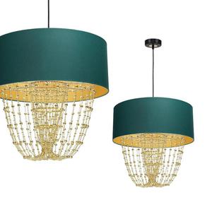 Lampa wiszca ALMERIA GREEN/GOLD 1xE27 - 2870055826