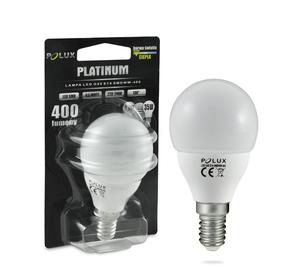 arówka POLUX LED 5,5W 35W gwint E14 400lm ciepa/óta barwa wiata POLUX/SANICO