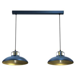 Lampa wiszca FELIX NAVY BLUE/GOLD 2xE27 - 2877550327