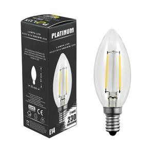 arwka dekoracyjna LED gwint E14 2W 230 lumenw GOLDLUX - 2860960338