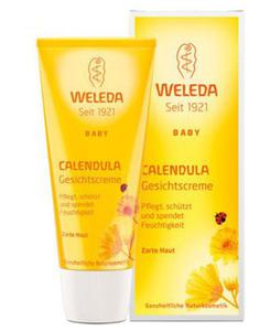 weleda - BABY CALENDULA KREM DO TWARZY Z NAGIETKIEM - 2833127827