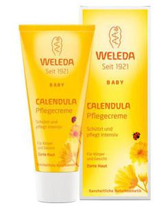 weleda - BABY CALENDULA PIELGNACYJNY KREM Z NAGIETKIEM - 2833127838