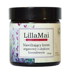 LillaMai - NAWILAJCY KREM ARGANOWY z olejkiem lawendowym - 2842856455