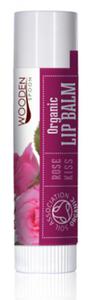 wooden spoon - ORGANICZNY BALSAM DO UST rose kiss - 2854987477