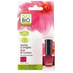 SO'BiO etic - NATURALNY LAKIER DO PAZNOKCI 09 rose arty - 2857938304