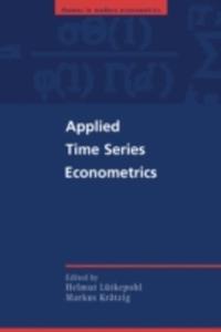 Applied Time Series Econometrics - 2849922212