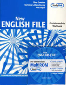 New English File Pre-intermediate Workbook + Cd Rom Pack - 2839634511