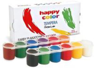 Farba Plakatowa Tempera 12 Kolorw Happy Color - 2856360025