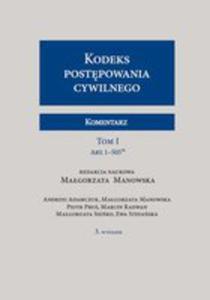 Kodeks Postpowania Cywilnego. Komentarz. Tom 1 I 2 - 2847663514