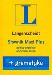 Sownik Maxi Plus Polsko-angielski, Angielsko-polski + Gramatyka - 2844416985