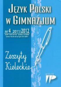 Jzyk Polski W Gimnazjum 11/12 Numer 4 - 2856124214