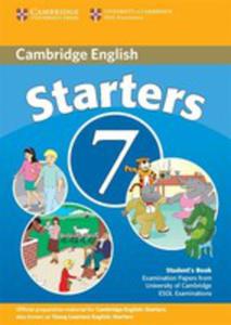 Cambridge Young Learners English Tests 7 Starters Student's Book - 2839872675