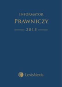 Informator Prawniczy 2015 Lexisnexis Format A5 Granat - 2840043719