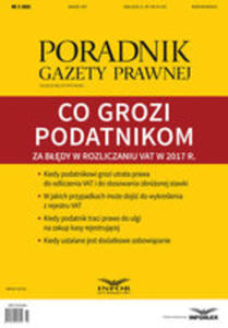 Co Grozi Podatnikom Za Bdy W Rozliczeniu Vat W 2017 R. - 2848646472