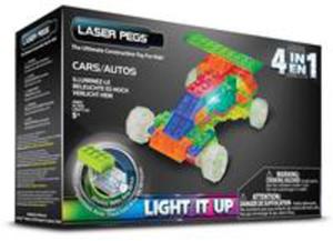 Klocki Laser Pegs 4 W 1 Cars - 2844463353