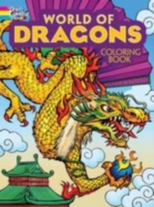 World Of Dragons Coloring Book - 2856599874