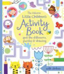 Little Children's Activity Book Spot The Difference, Puzzles And Drawing - 2841493339