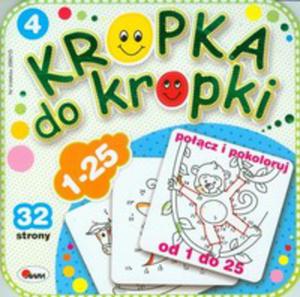 Kropka Do Kropki 4. Pocz I Pokoloruj Od 1 Do 25 - 2844418171