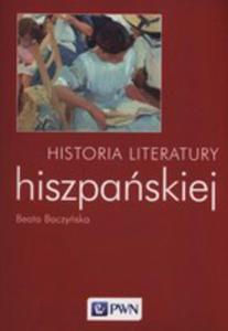 Historia Literatury Hiszpaskiej - 2853015134