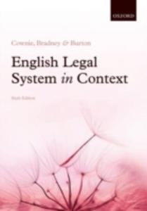 English Legal System In Context - 2841477387