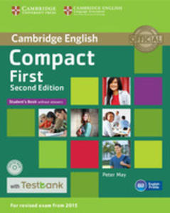 Compact First Student's Book Without Answers With Cd-rom With Testbank - 2846053640