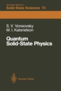Quantum Solid - State Physics - 2857160378