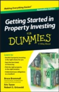 Getting Started In Property Investment For Dummies - 2857045409