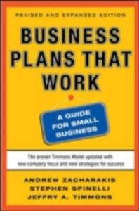 Business Plans That Work: A Guide For Small Business - 2849903481