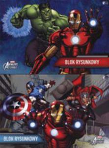 Blok Rysunkowy A4 Avengers Assemble 20 Kartek 10 Sztuk Mix - 2840358786