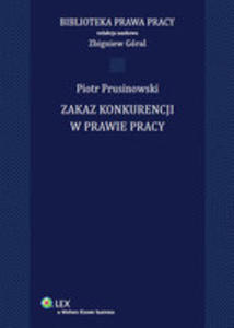 Zakaz Konkurencji W Prawie Pracy - 2846733299